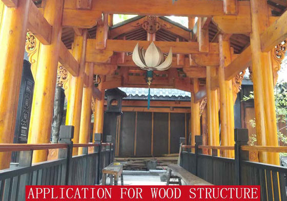 中国 木製の無色の透明のための火の評価される膨張性の明確な防火効力のあるコーティング サプライヤー