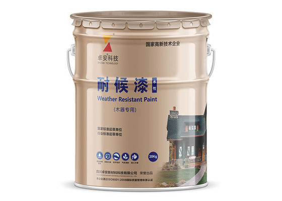 中国 屋外のプラスチック家具の耐久財のための明確な防水外部の家ペンキ サプライヤー